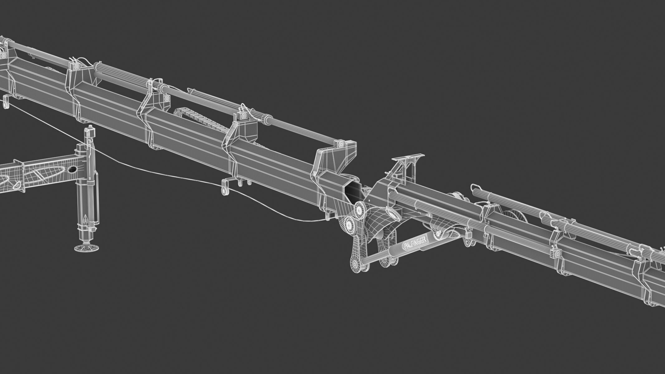 Palfinger PCC 57002 Crawler Crane 3D model_24