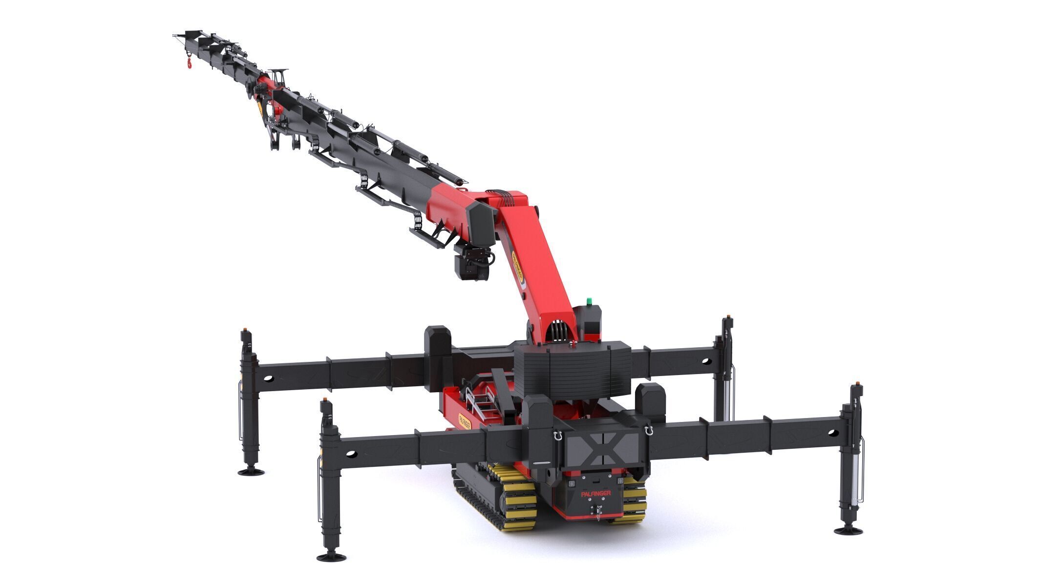 Palfinger PCC 57002 Crawler Crane 3D model_17