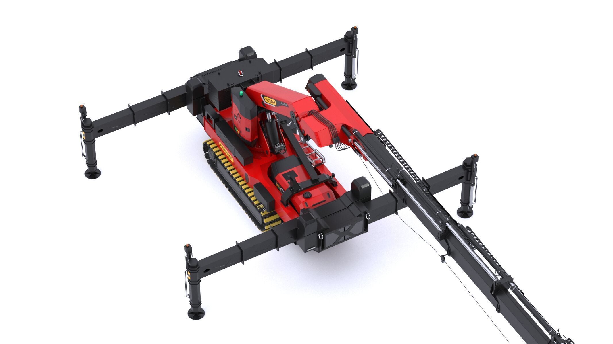 Palfinger PCC 57002 Crawler Crane 3D model_18