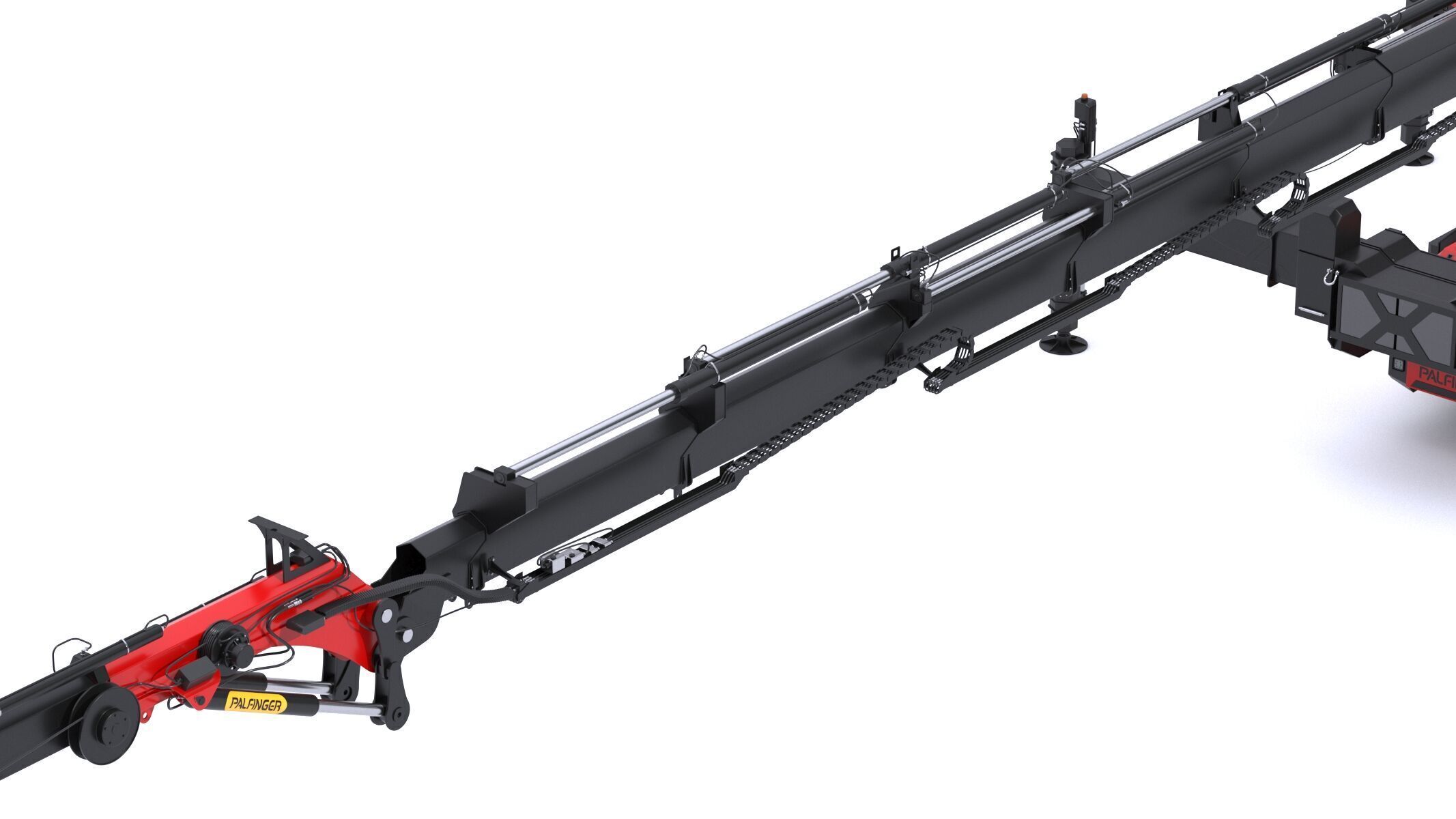 Palfinger PCC 57002 Crawler Crane 3D model_6