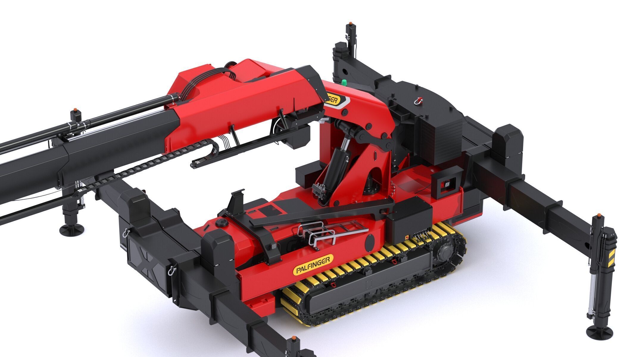 Palfinger PCC 57002 Crawler Crane 3D model_20