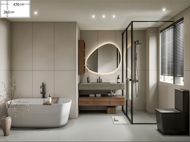 Bathroom 41 3D model