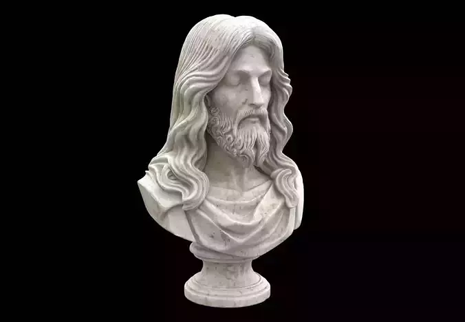 Jesus Bust 3D model