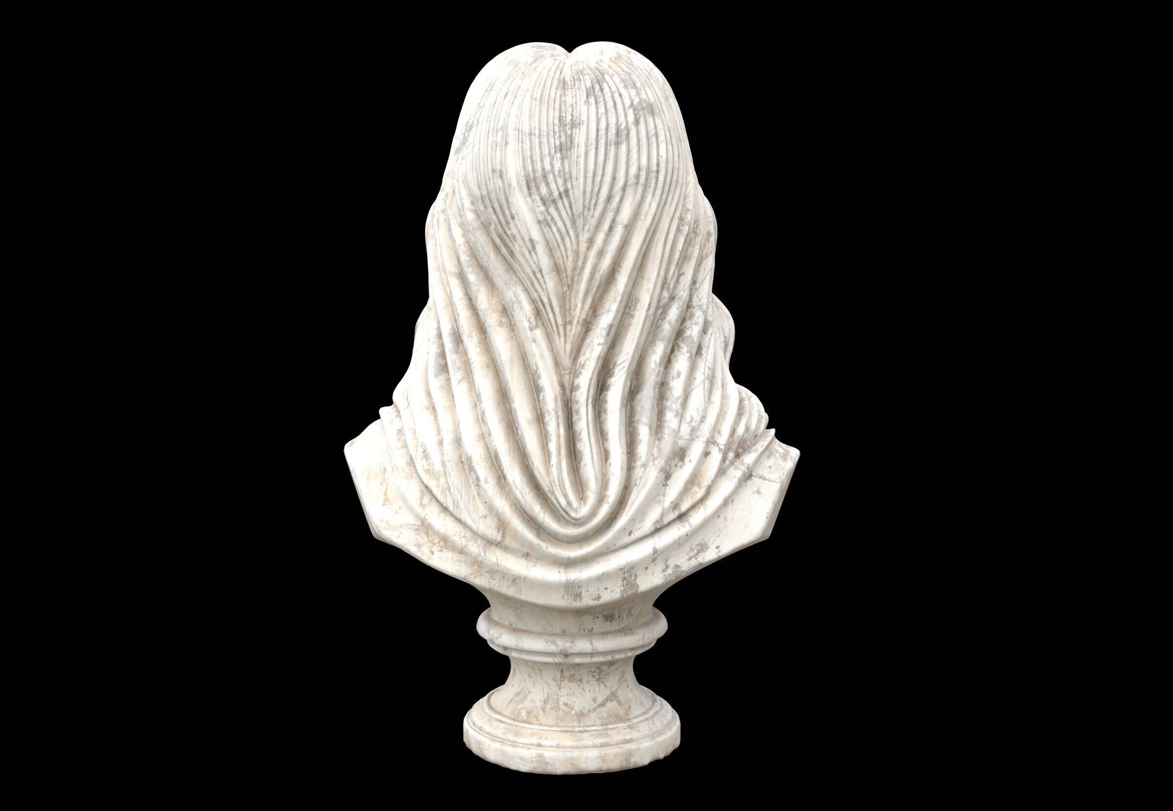 Jesus Bust 3D model_4