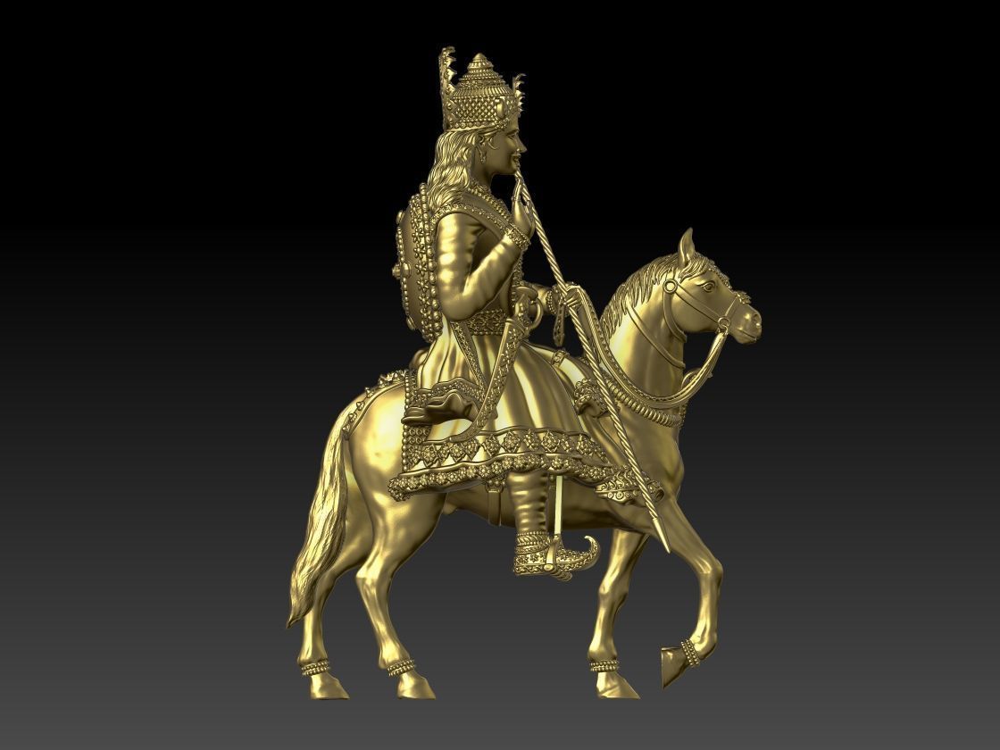 MAHARANA PRATAP 3D print model_1