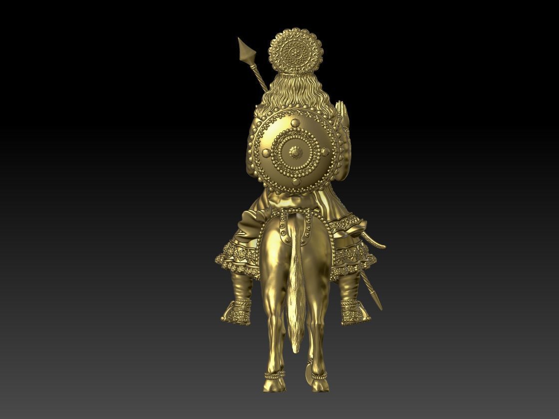 MAHARANA PRATAP 3D print model_2