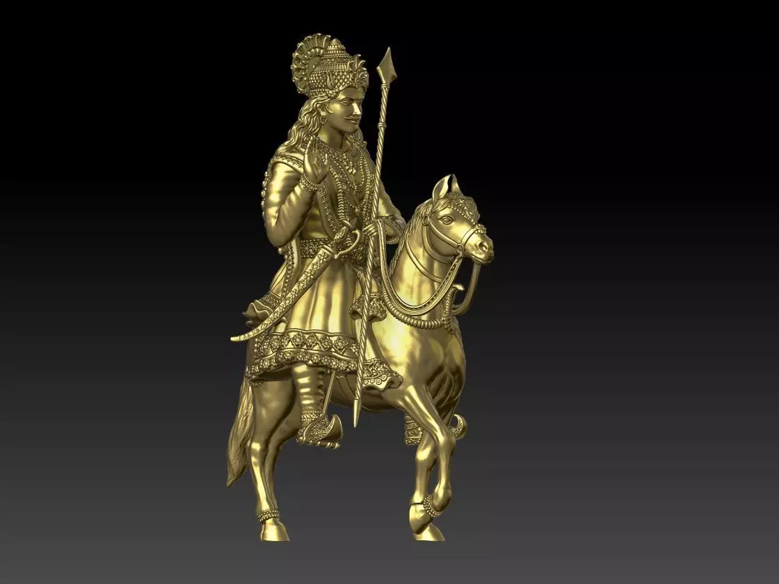 MAHARANA PRATAP 3D print model_0