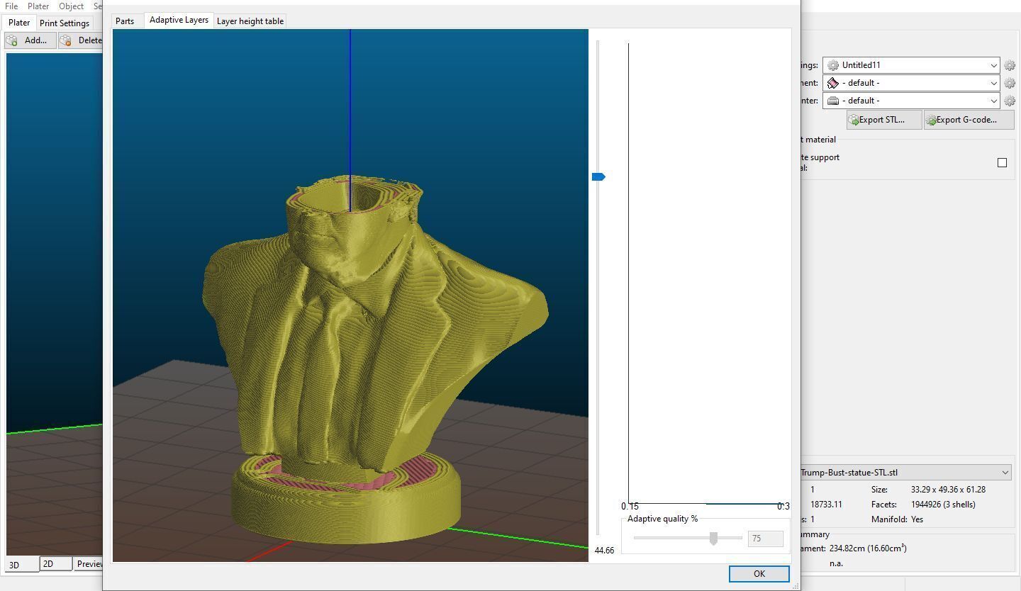 Donald Trump hyper-realistic bust 3D print model_19