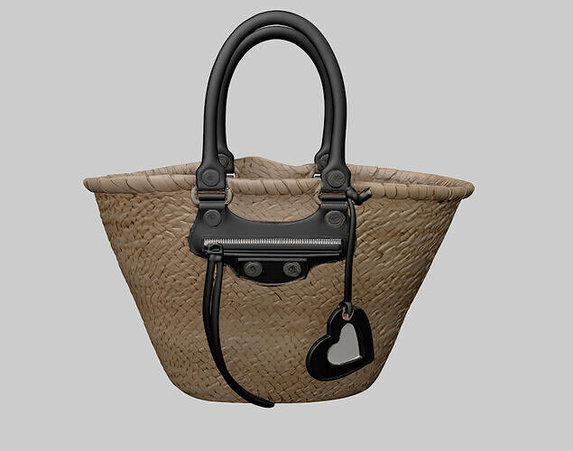 Balenciaga Le Cagole Bag 3D model