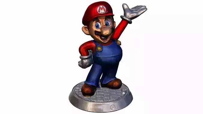 Super mario for 3D printing