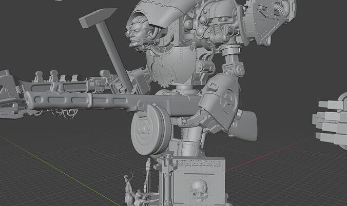 Special Edition Upgrade Pack AntiTank Raspados and Space Bogatyr 3D print model