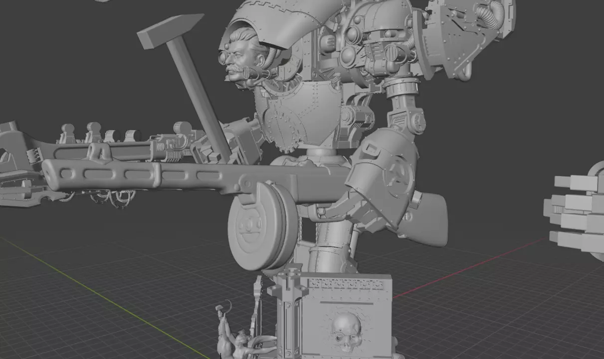 Special Edition Upgrade Pack AntiTank Raspados and Space Bogatyr 3D print model_0