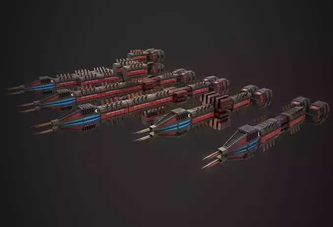 Modular Spaceship Seven