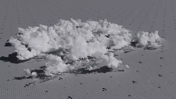 VDB Cumulonimbus Cloud Field 4