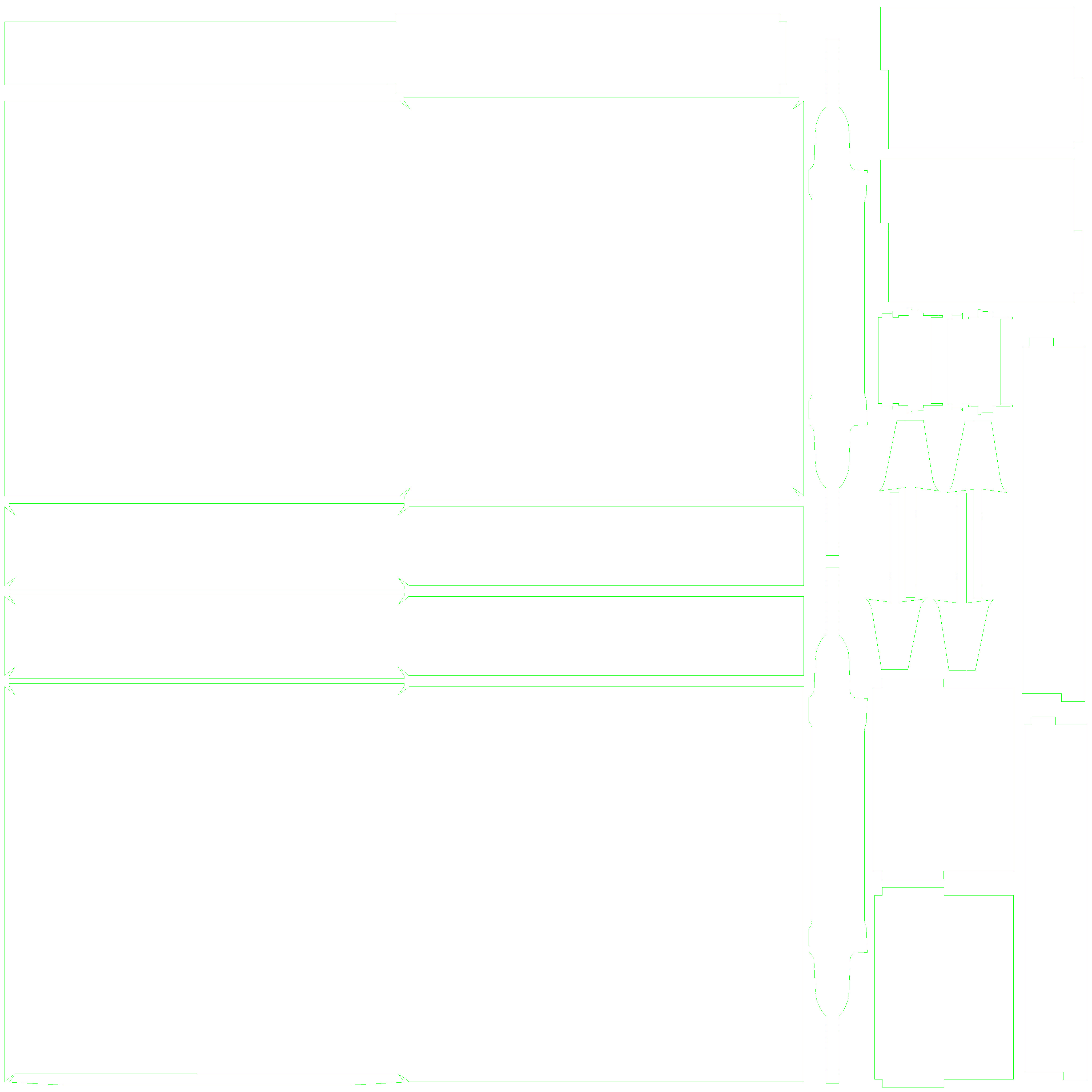 Mid-Century Modern Coffee Table Square Oslo Low-poly 3D model_7