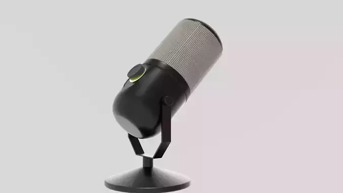3d model of mic 3D model
