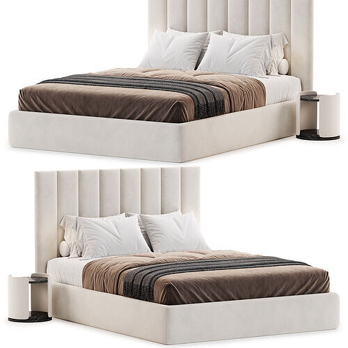  Bera Floor Bed by Divan 3D model