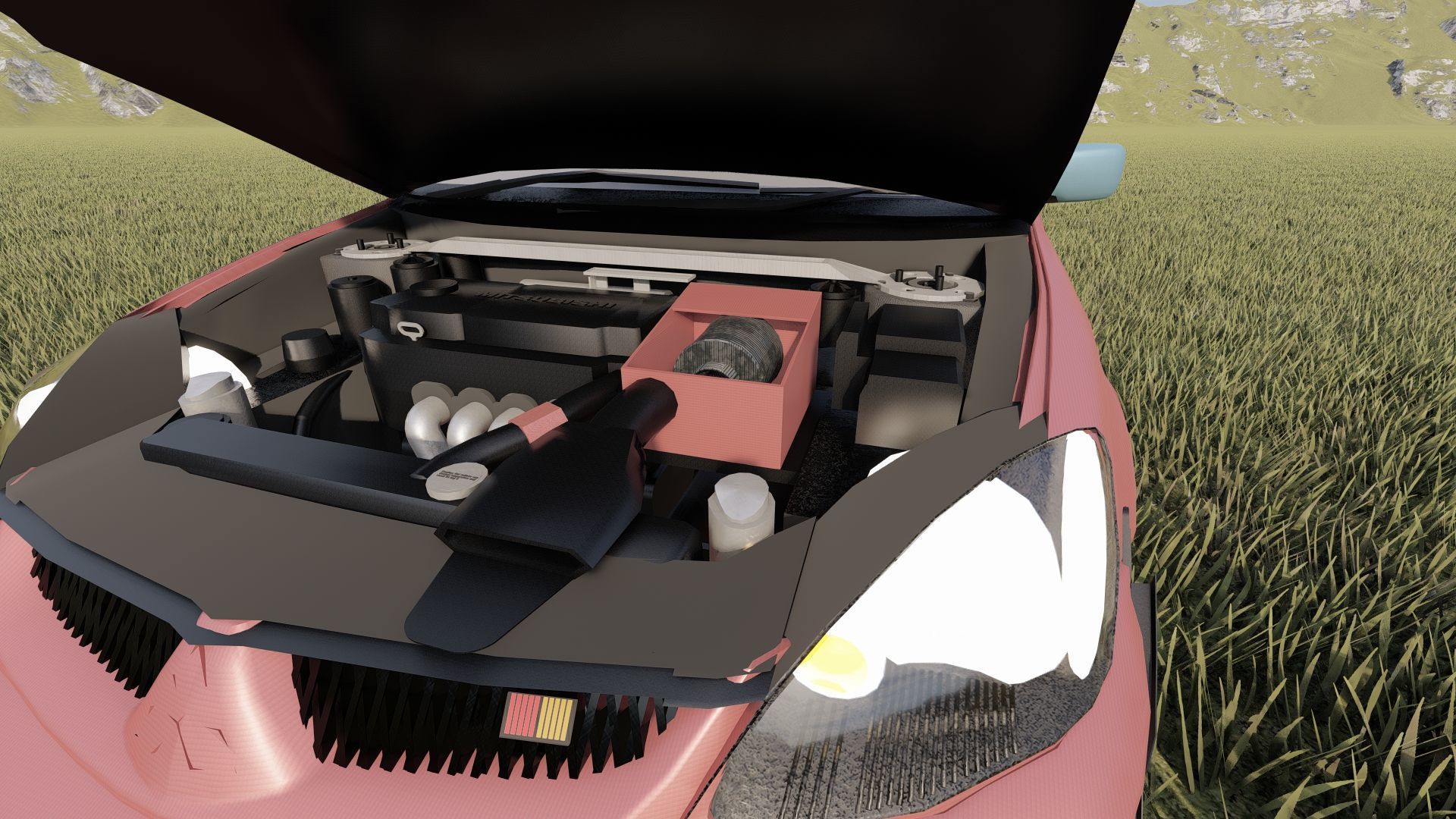 GENERIC RACE CAR 3D model_14