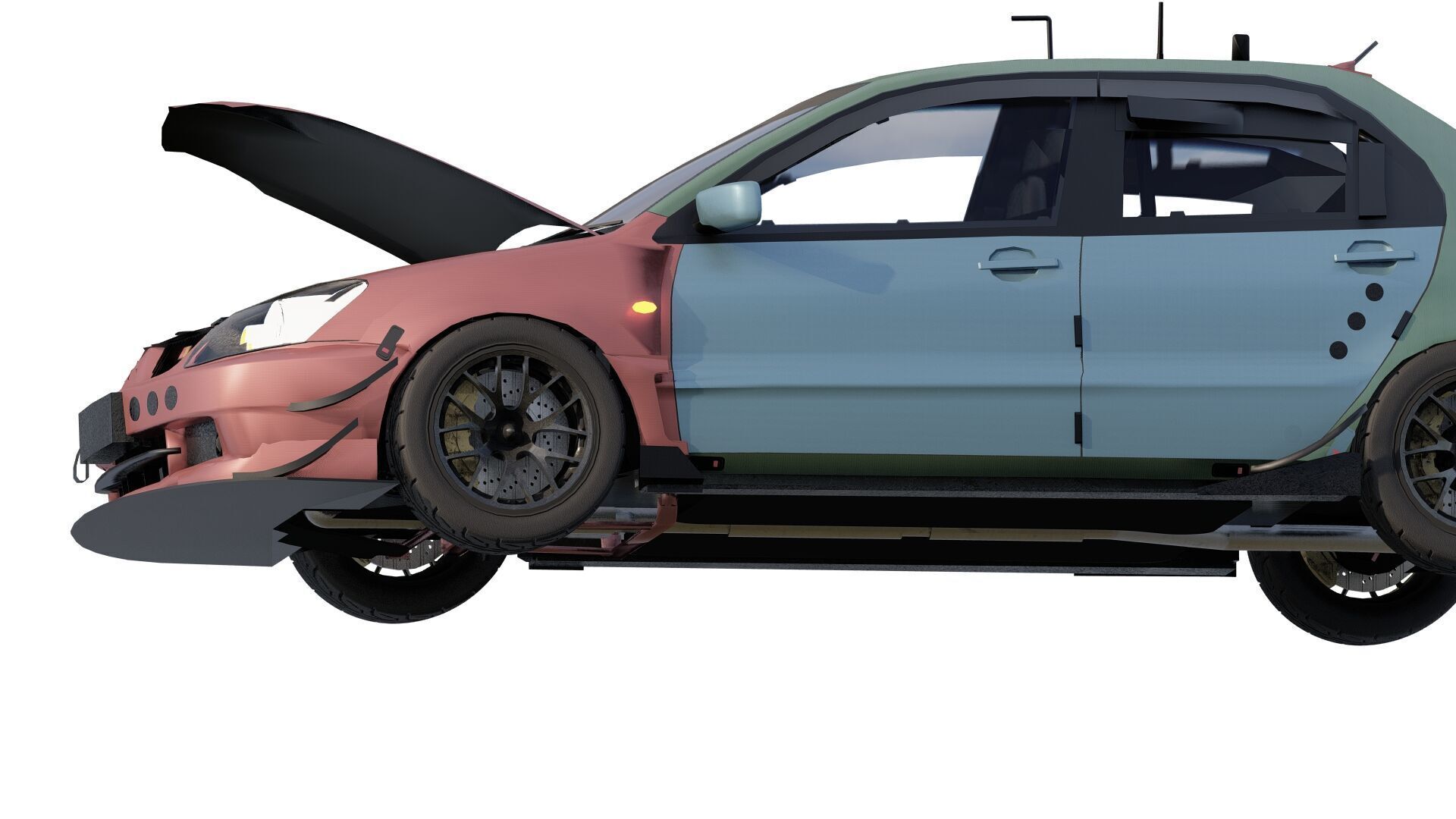 GENERIC RACE CAR 3D model_5