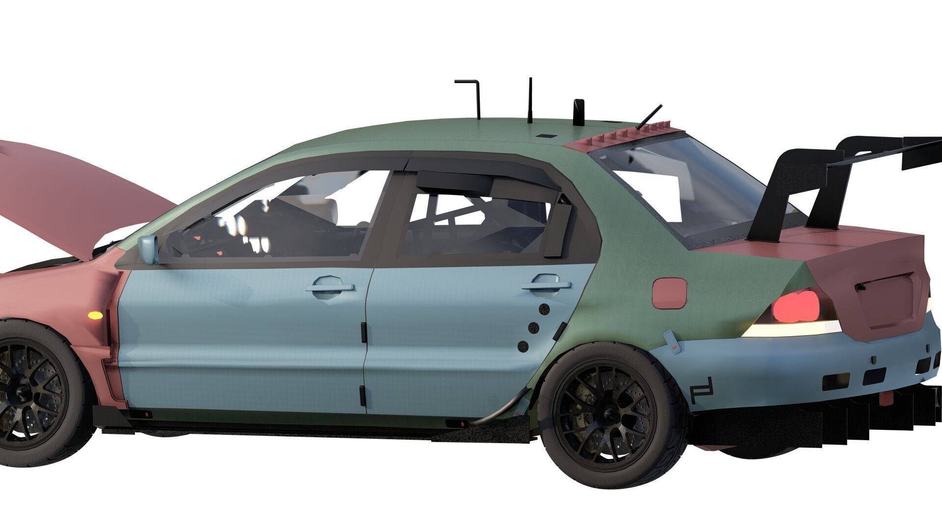 GENERIC RACE CAR 3D model_6