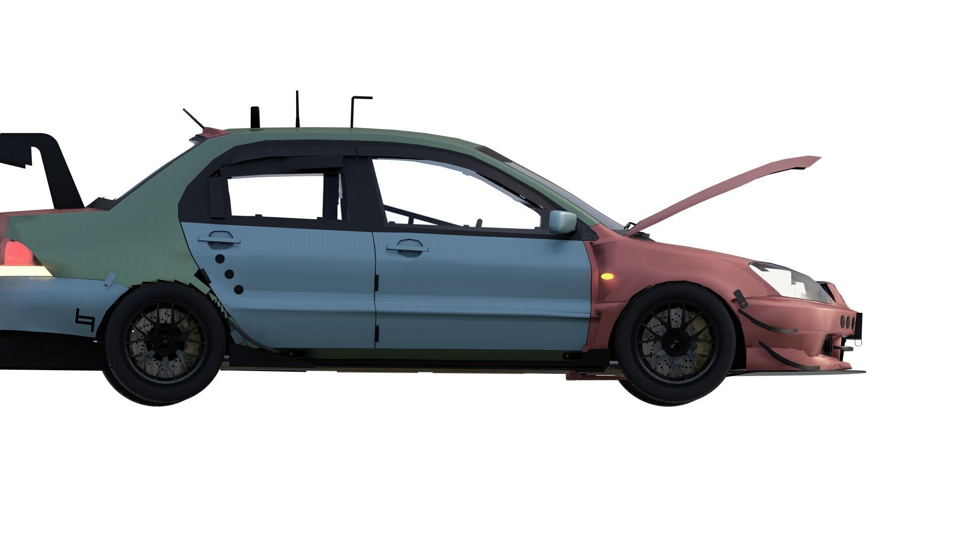 GENERIC RACE CAR 3D model_2