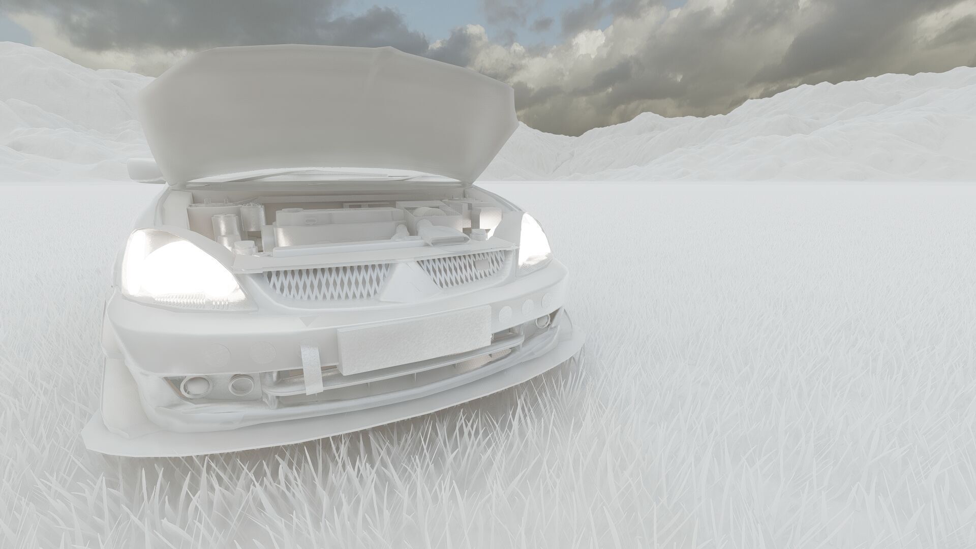 GENERIC RACE CAR 3D model_35