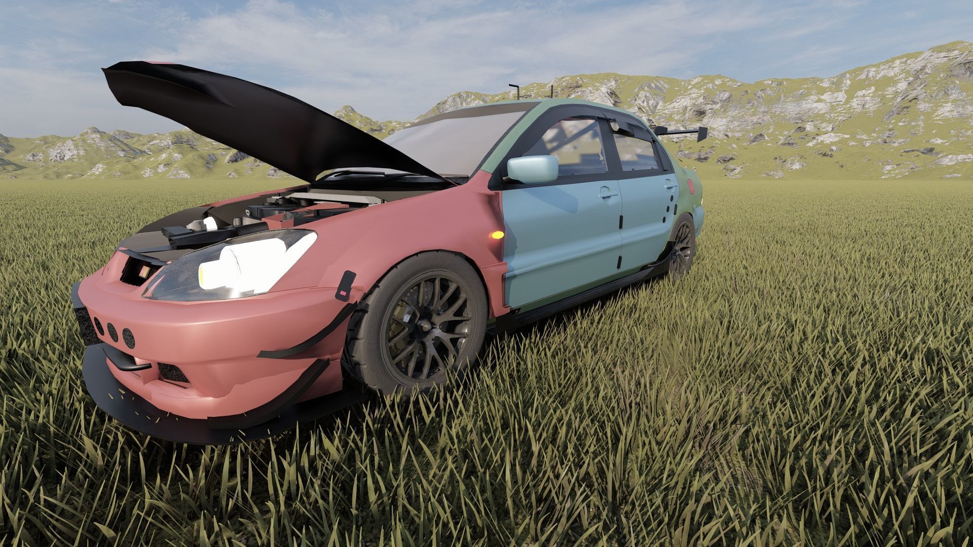 GENERIC RACE CAR 3D model_7