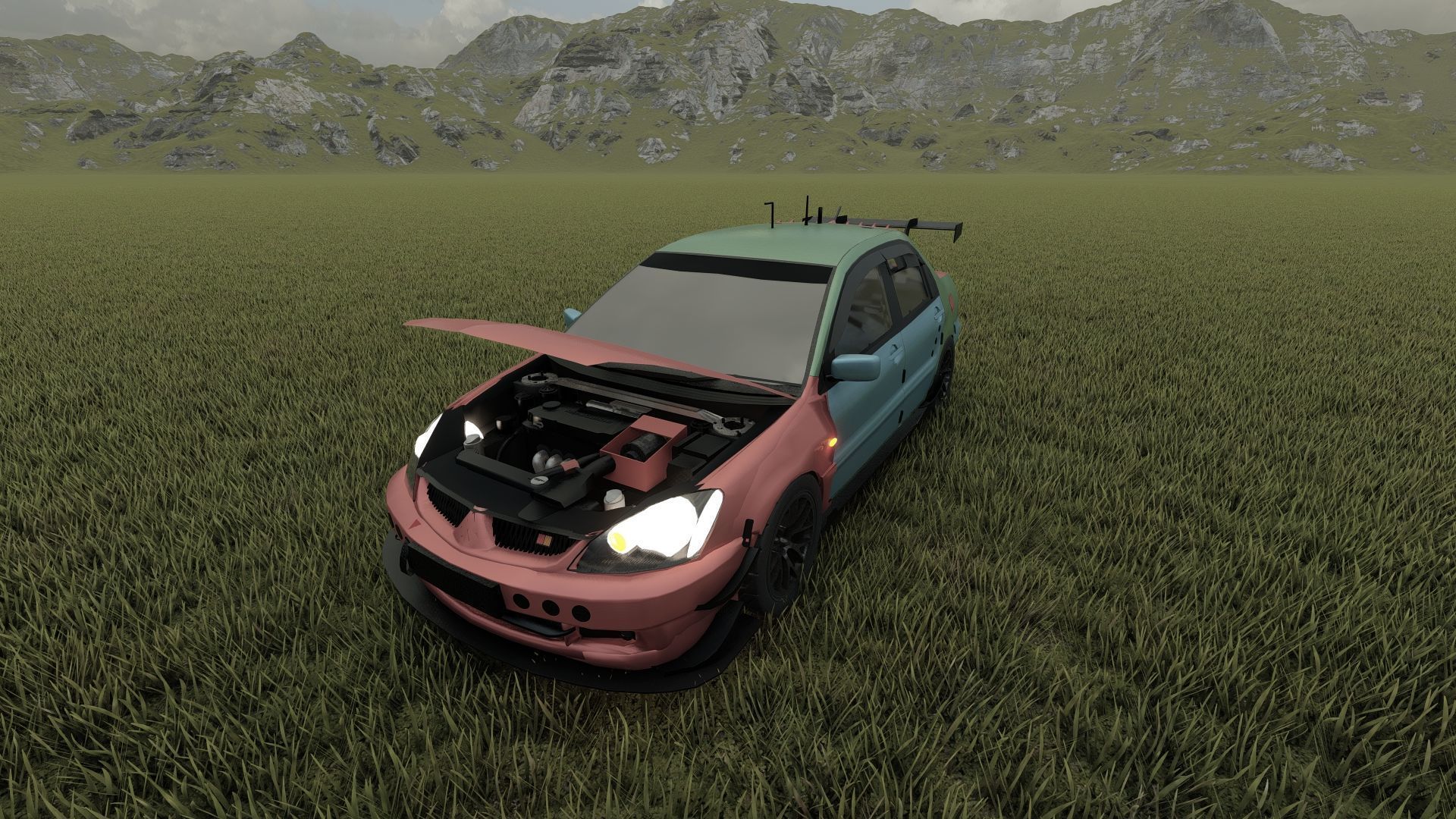 GENERIC RACE CAR 3D model_28