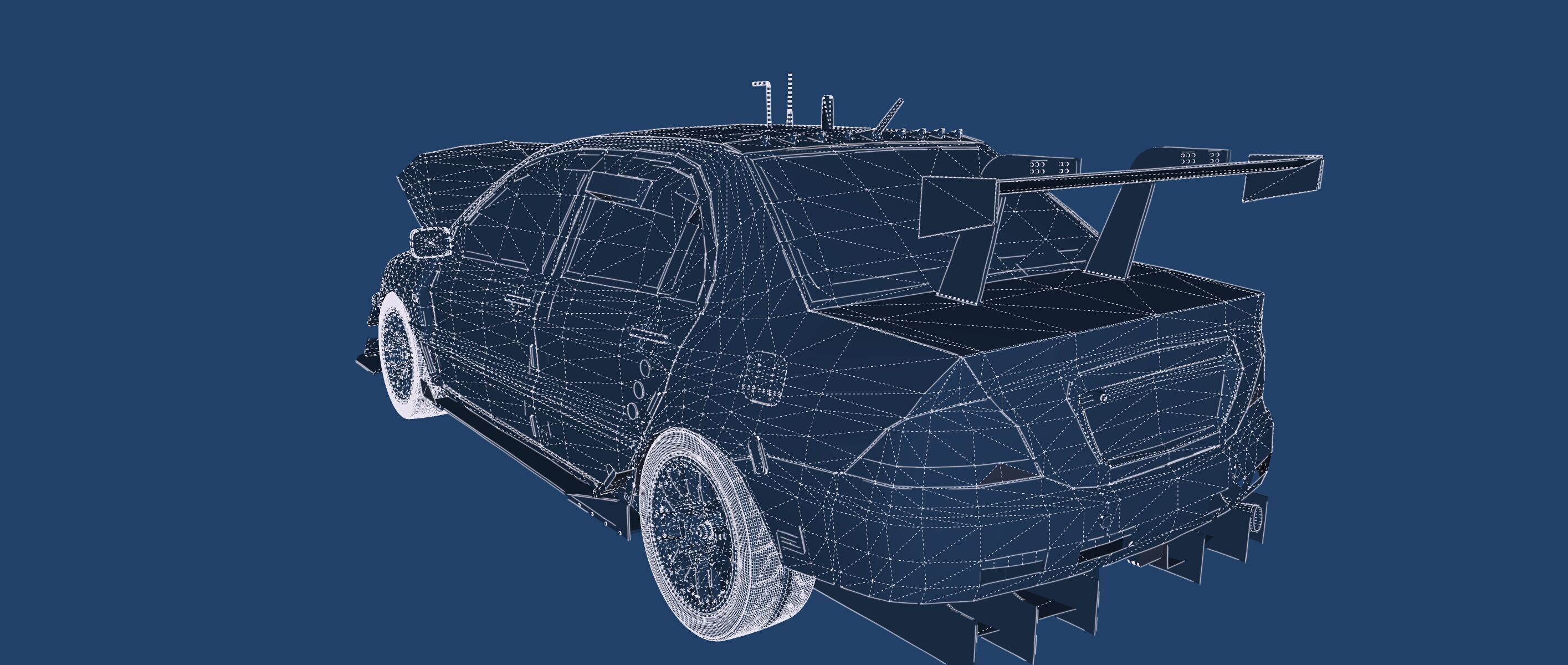 GENERIC RACE CAR 3D model_47