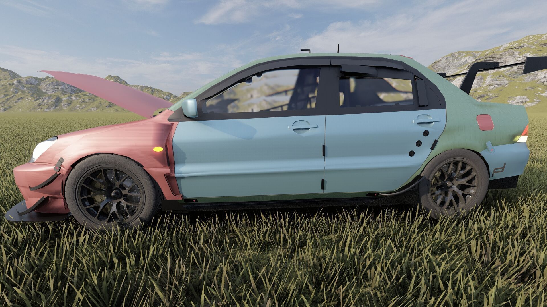 GENERIC RACE CAR 3D model_8