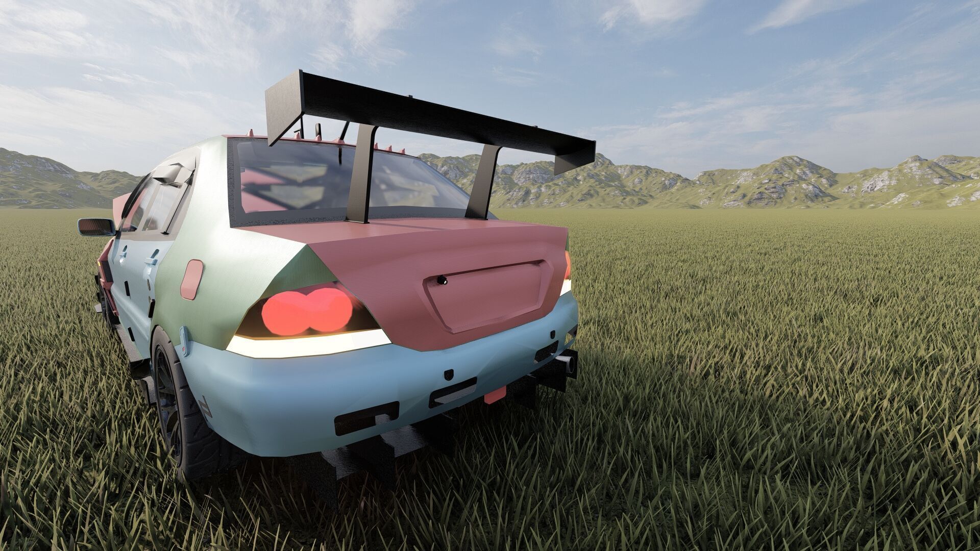 GENERIC RACE CAR 3D model_9