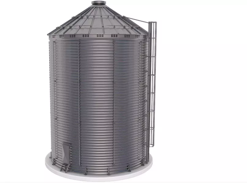 Grain Silo 3D model
