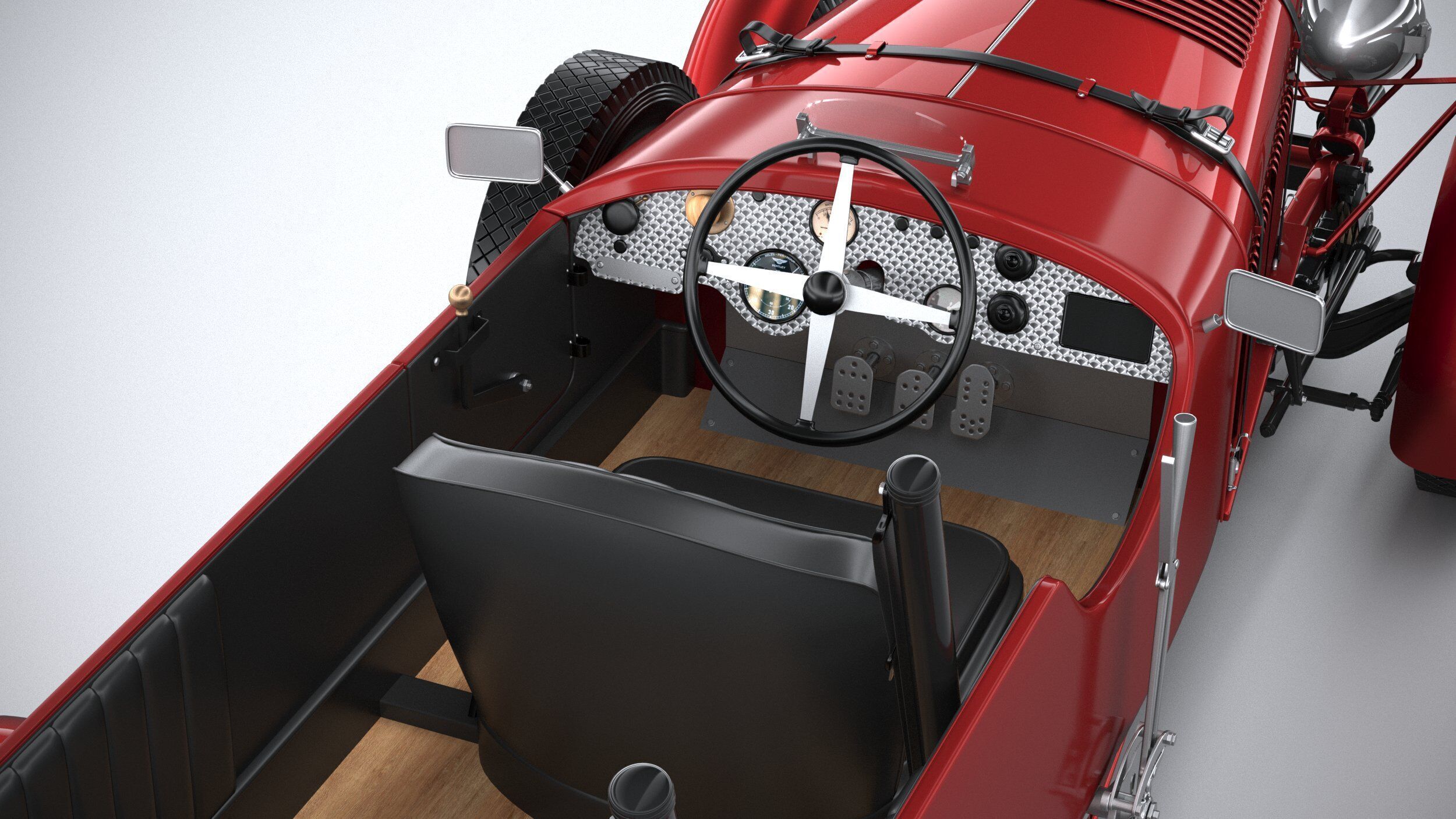 Bentley Blower Jnr 2024 3D model_19