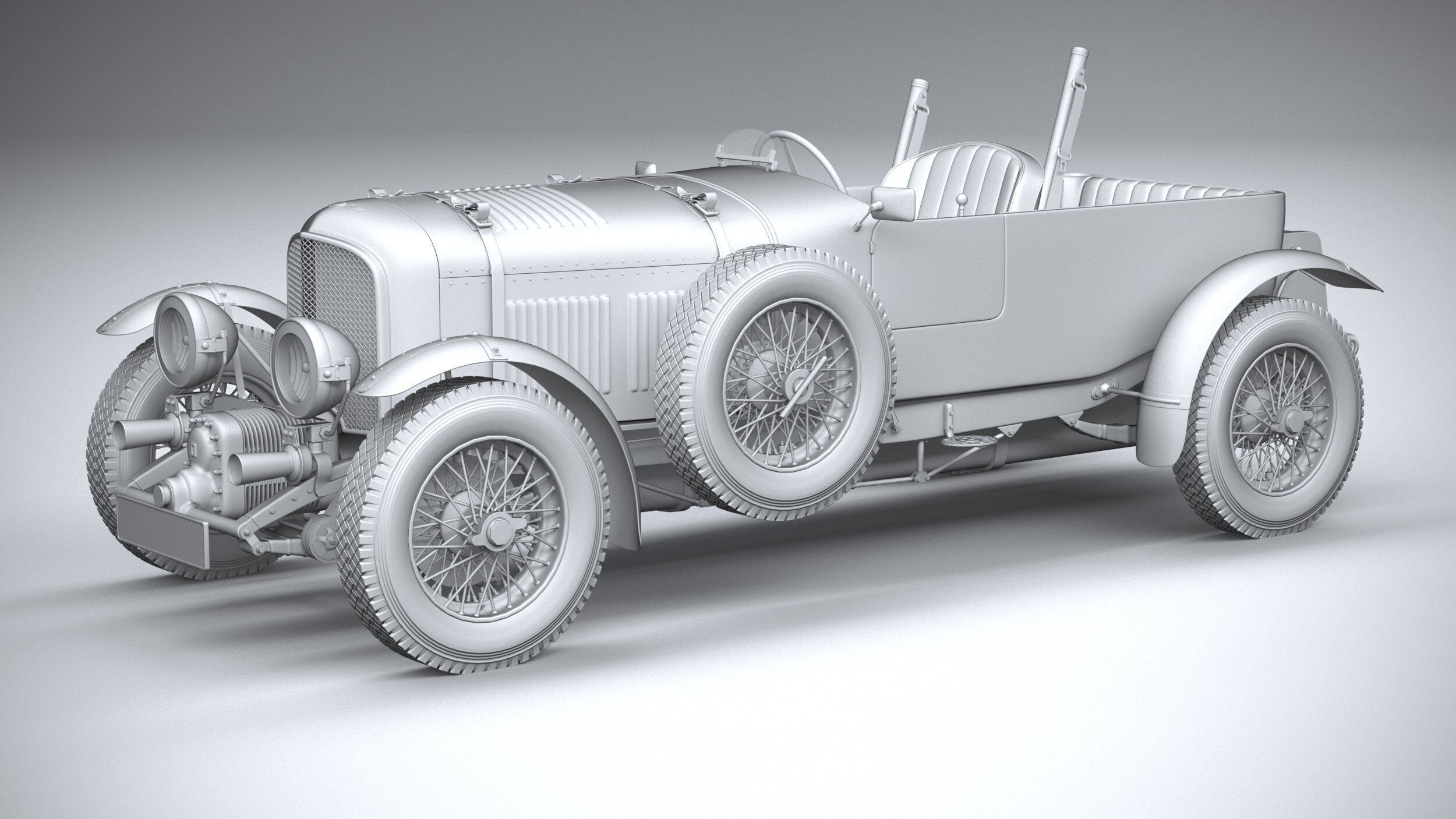 Bentley Blower Jnr 2024 3D model_20