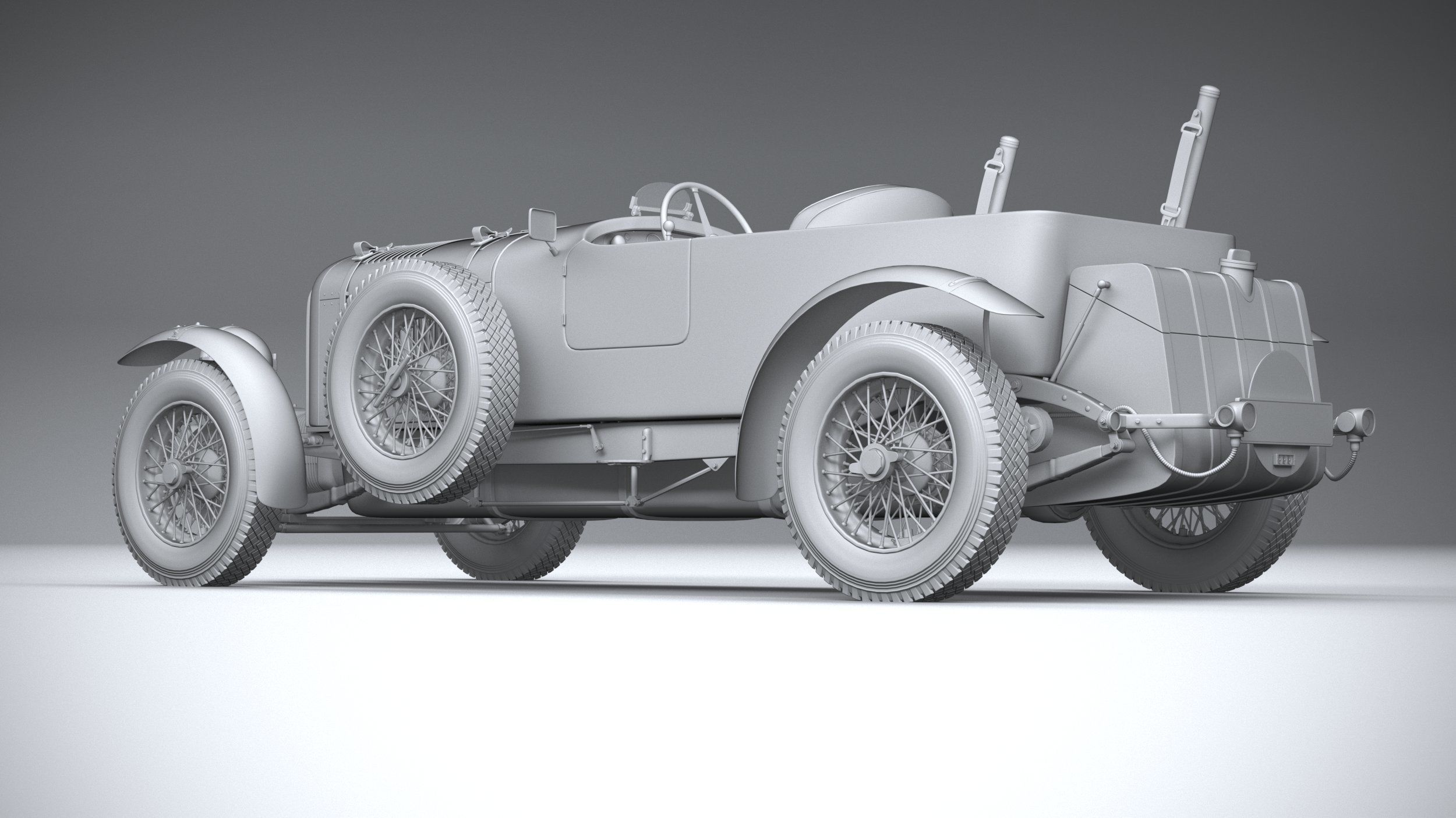 Bentley Blower Jnr 2024 3D model_22