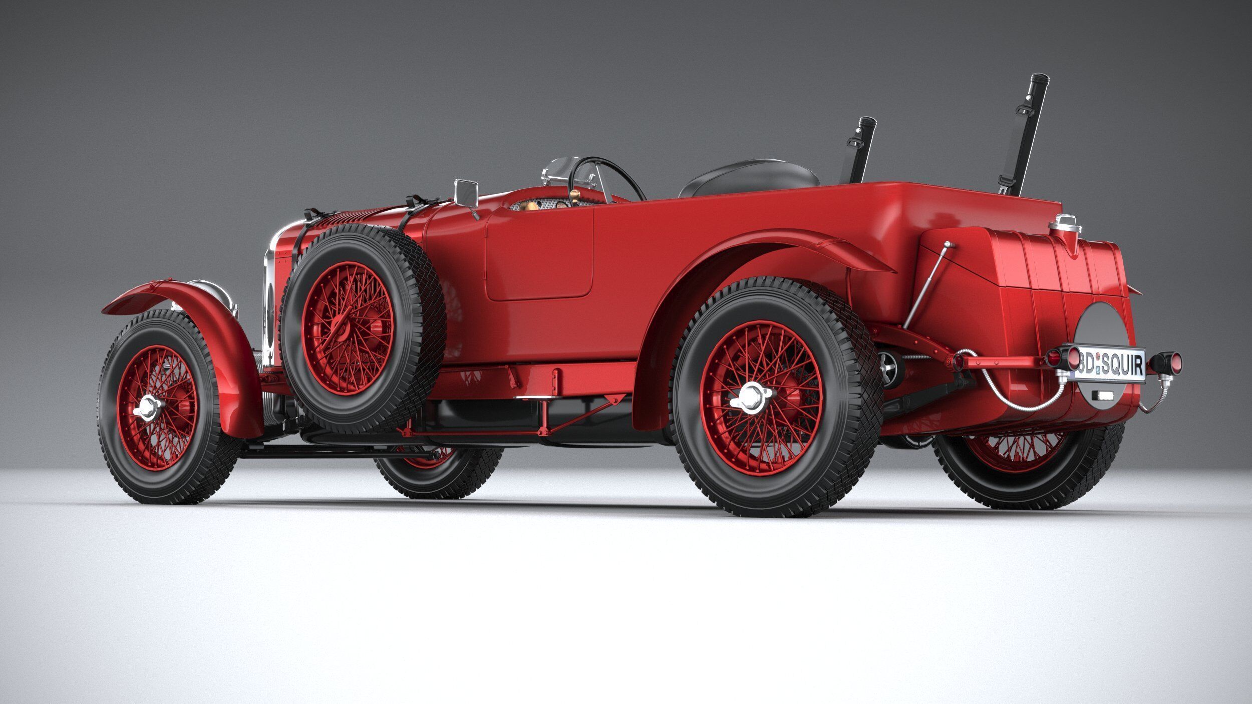 Bentley Blower Jnr 2024 3D model_5