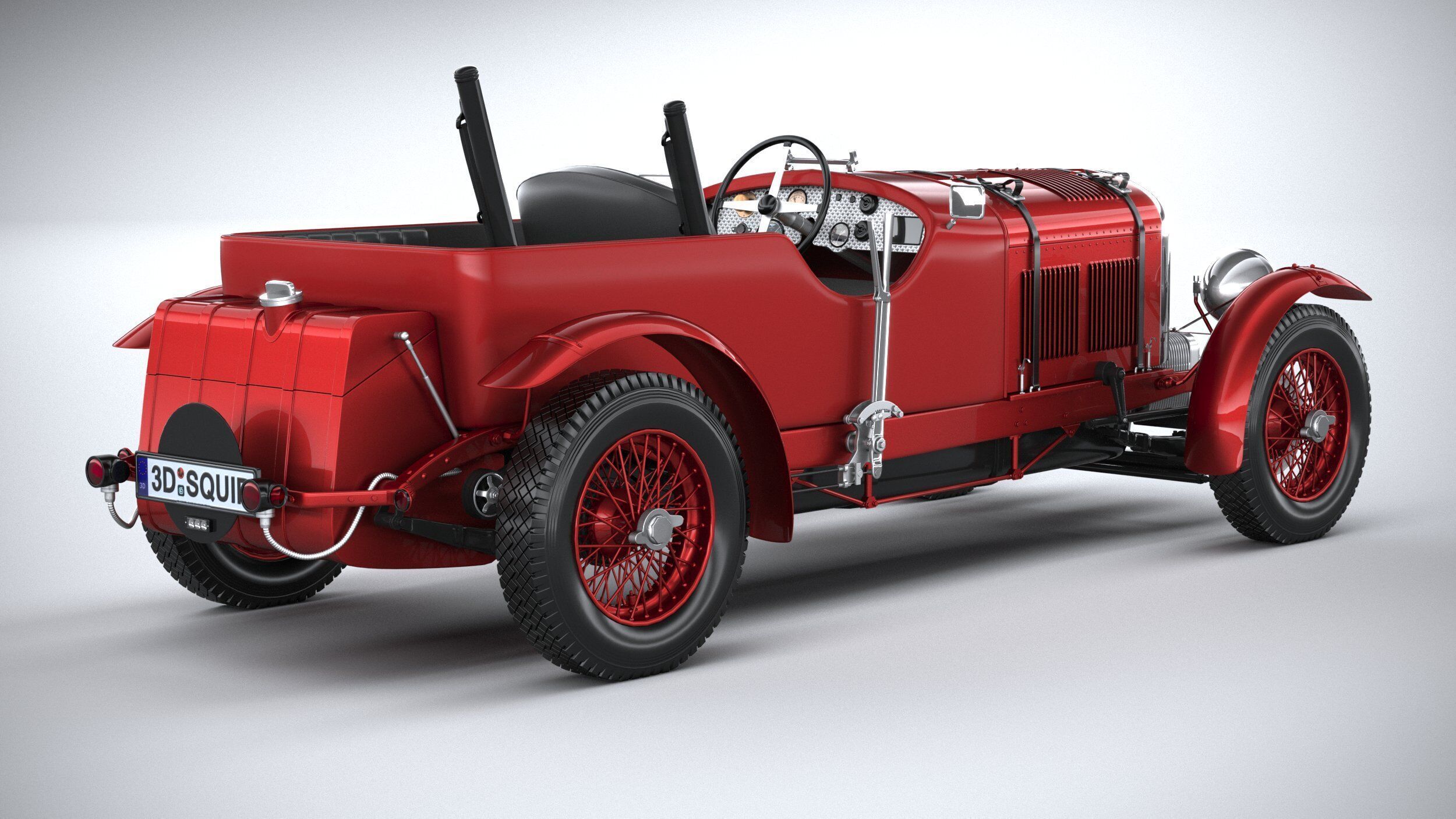 Bentley Blower Jnr 2024 3D model_17