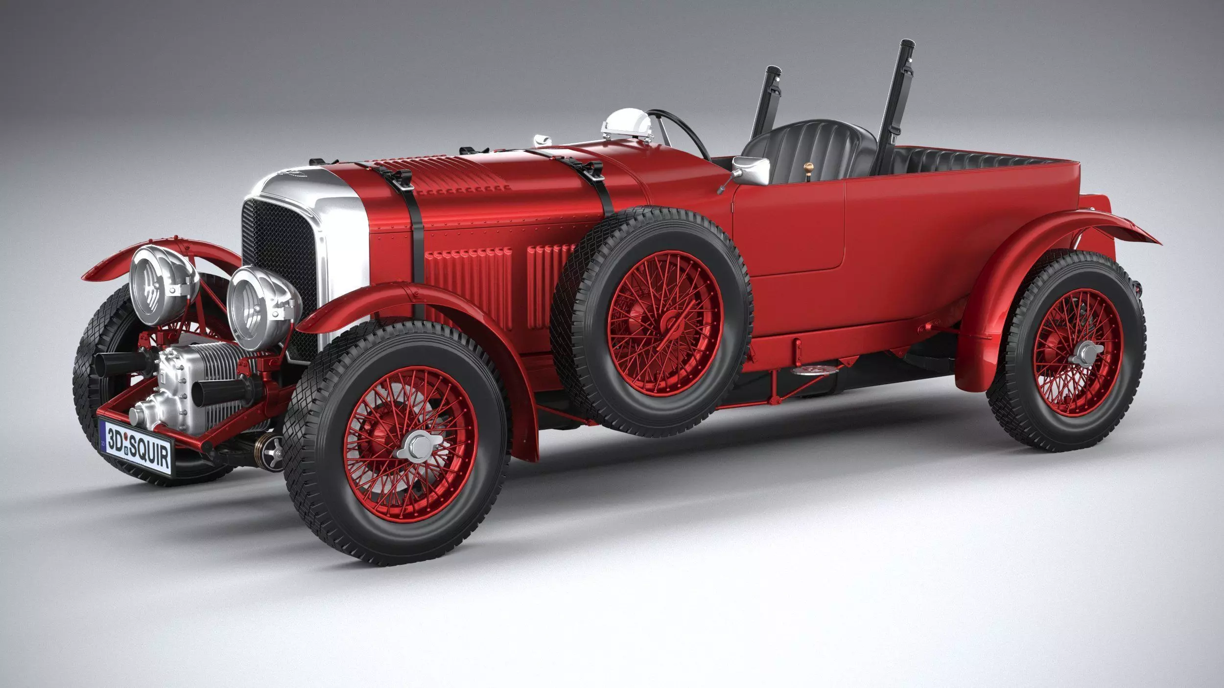 Bentley Blower Jnr 2024 3D model_0