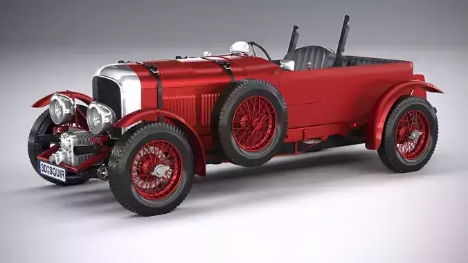 Bentley Blower Jnr 2024 3D model