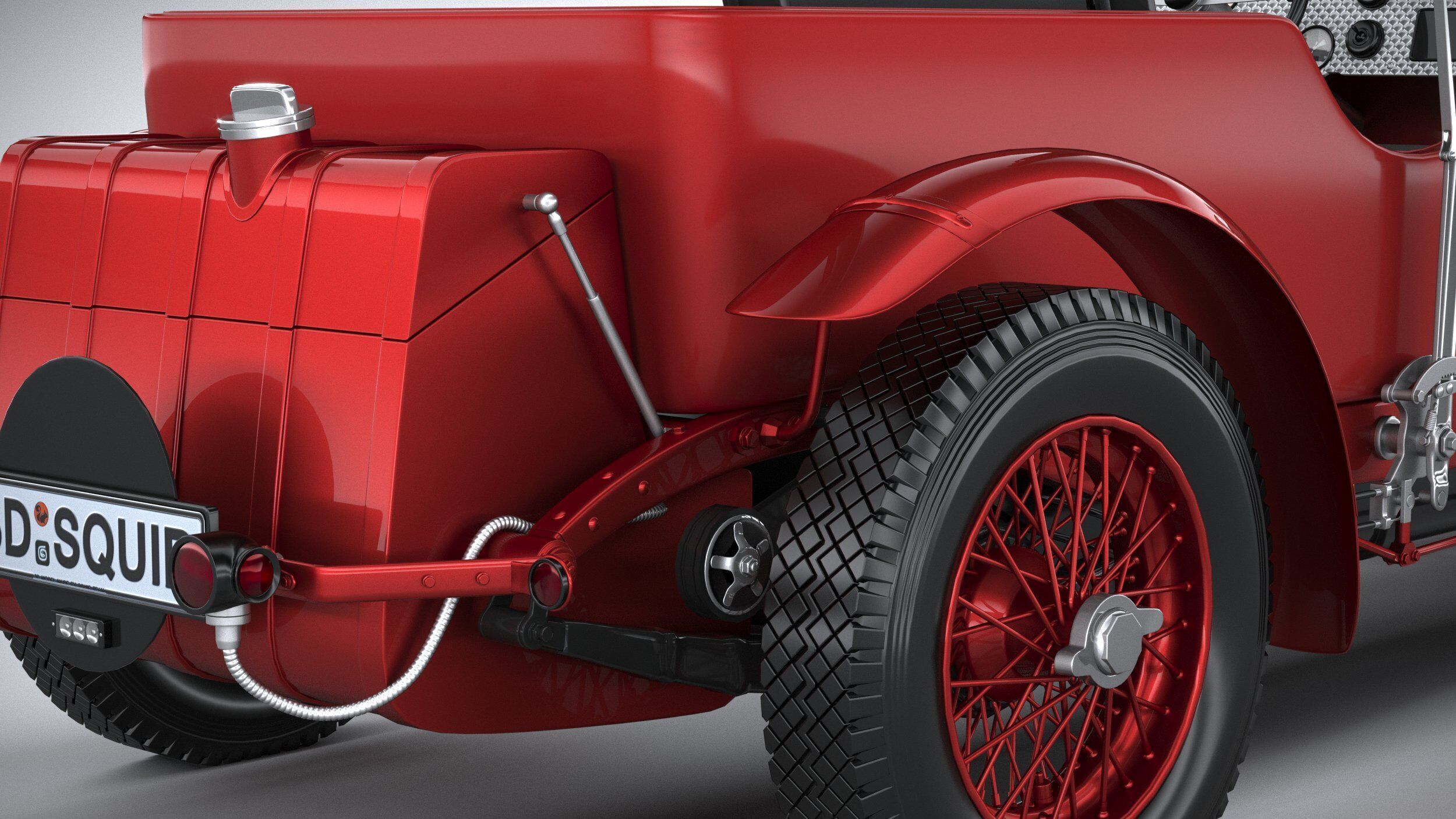 Bentley Blower Jnr 2024 3D model_18