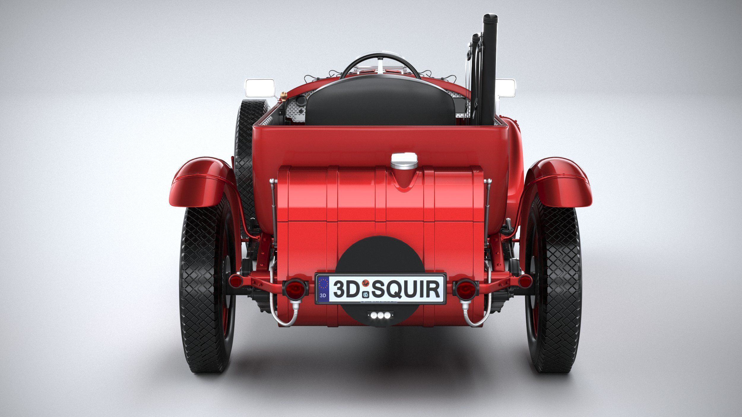 Bentley Blower Jnr 2024 3D model_4