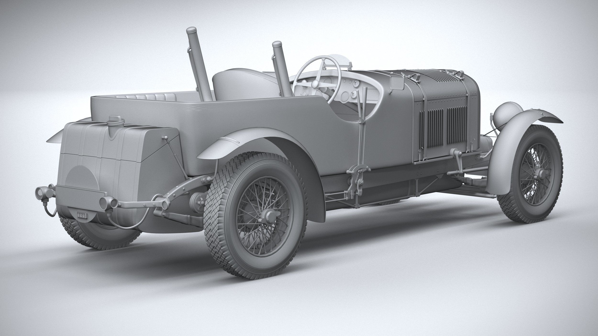 Bentley Blower Jnr 2024 3D model_26