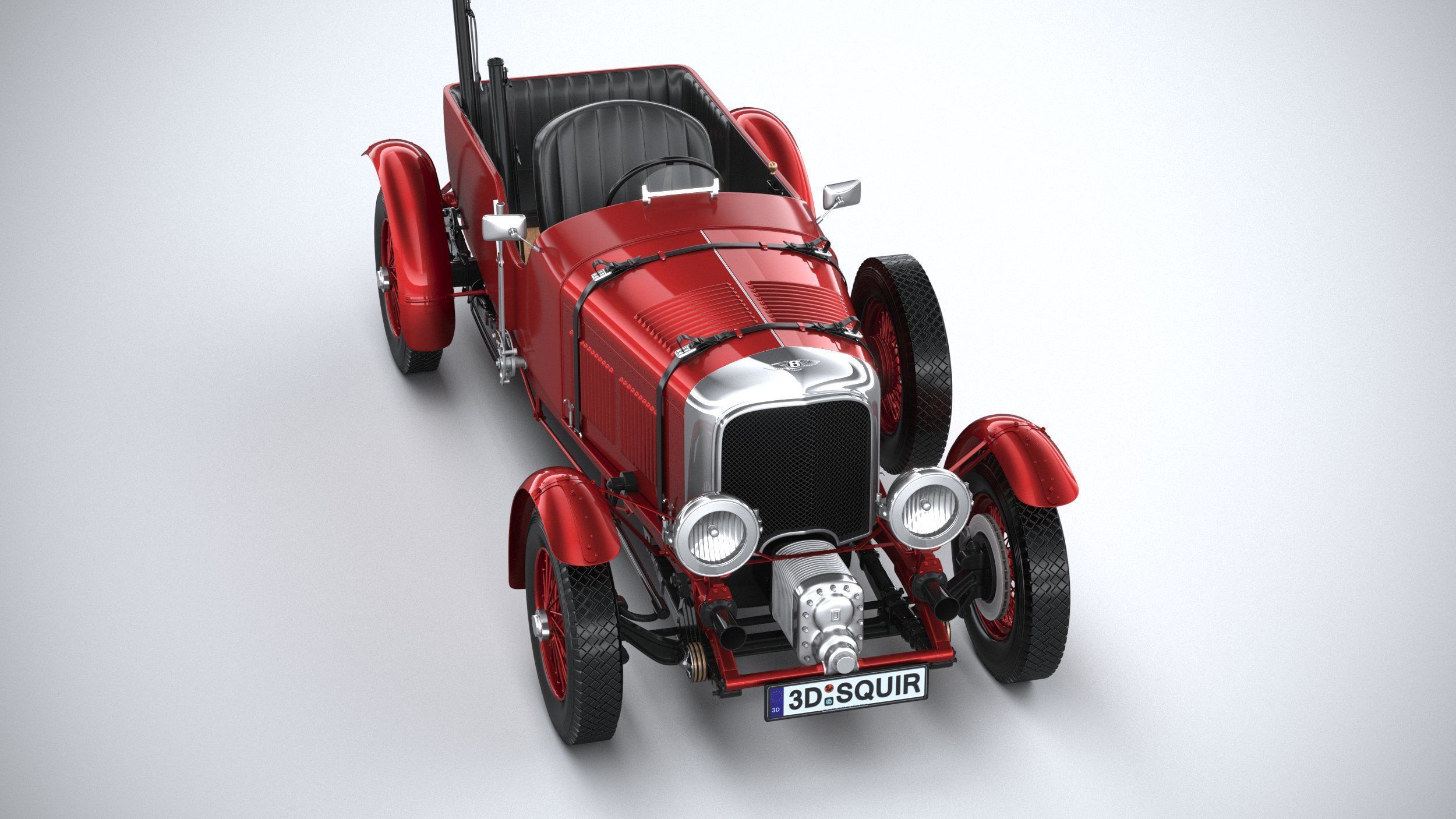 Bentley Blower Jnr 2024 3D model_12