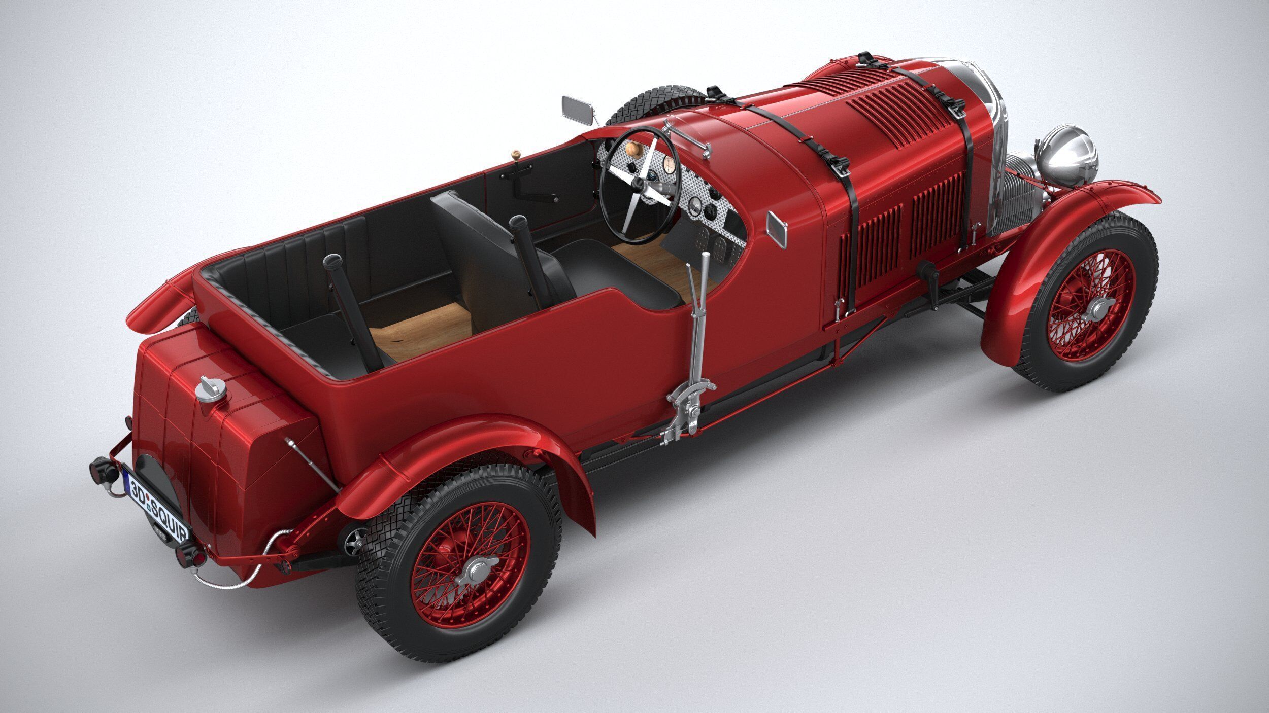 Bentley Blower Jnr 2024 3D model_10