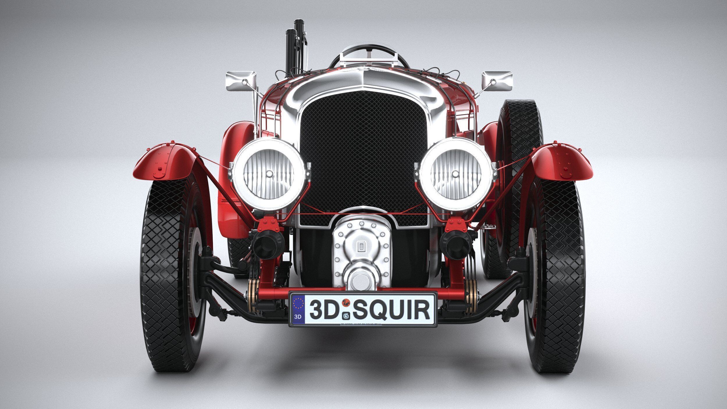 Bentley Blower Jnr 2024 3D model_13