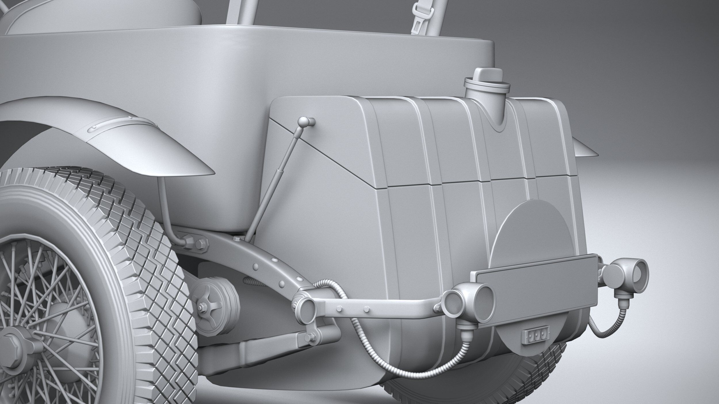 Bentley Blower Jnr 2024 3D model_25