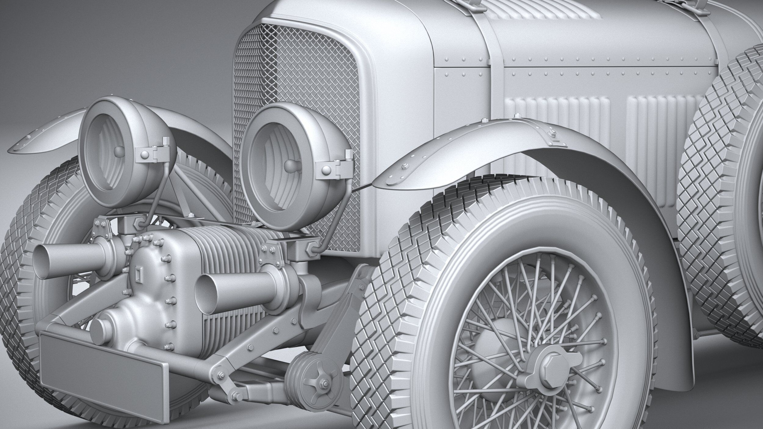 Bentley Blower Jnr 2024 3D model_24