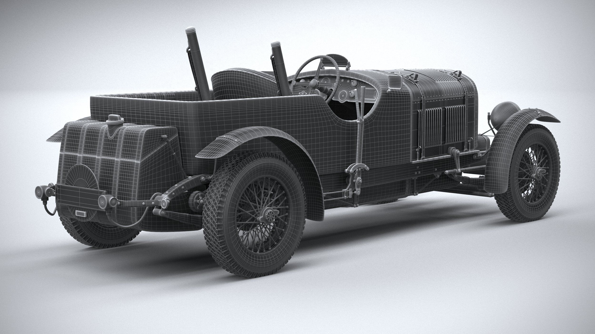 Bentley Blower Jnr 2024 3D model_28