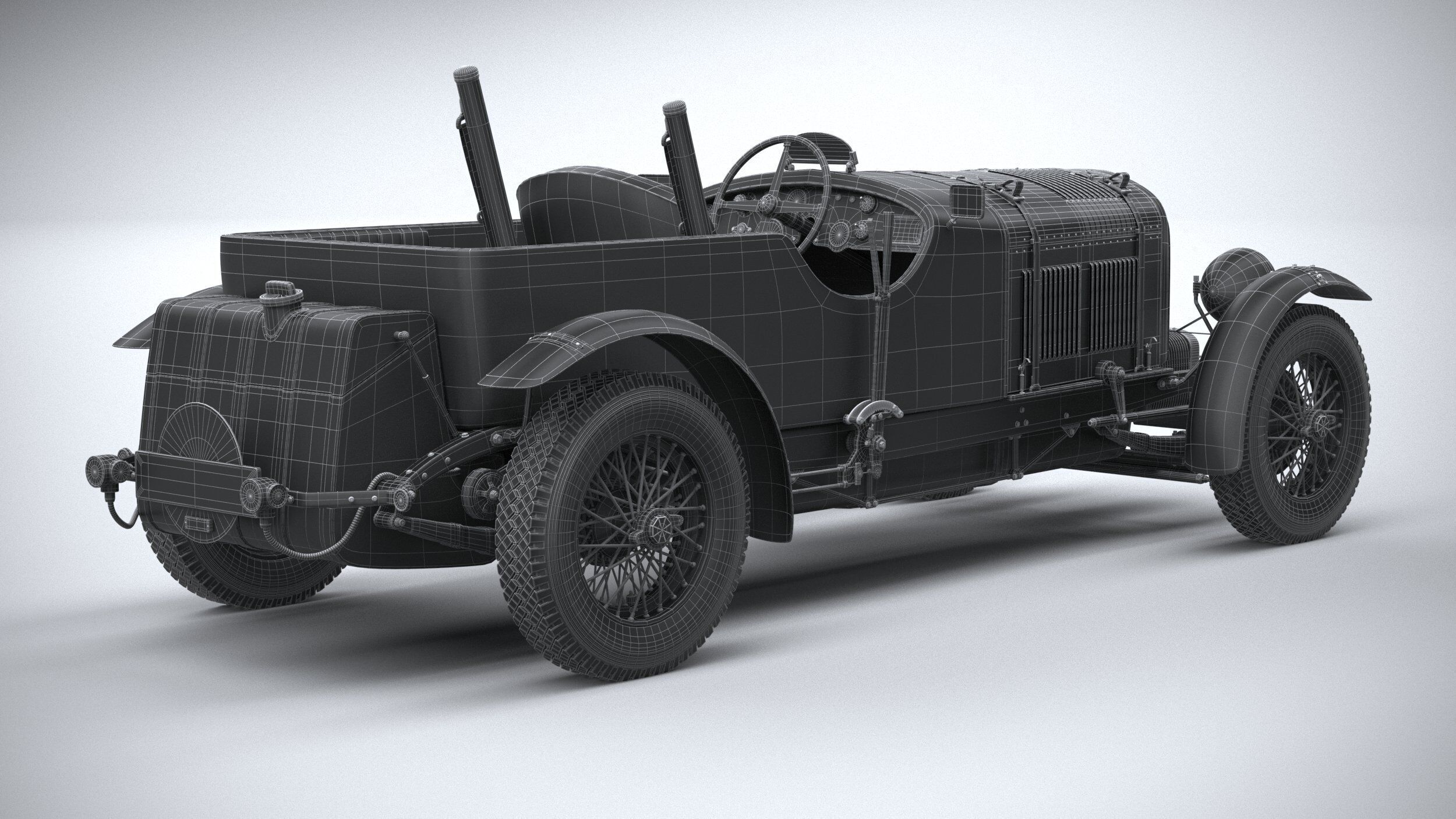 Bentley Blower Jnr 2024 3D model_30