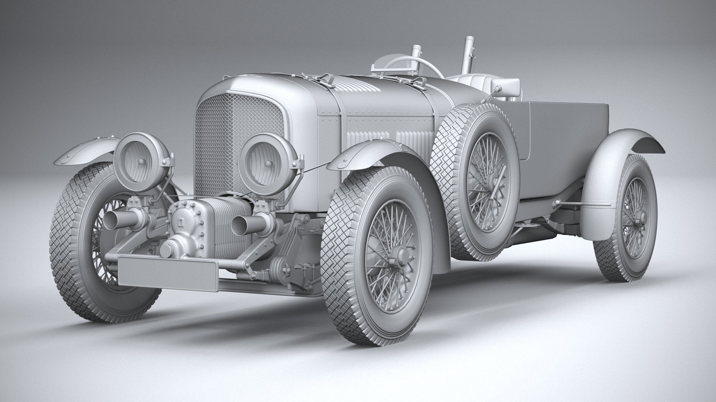 Bentley Blower Jnr 2024 3D model_21